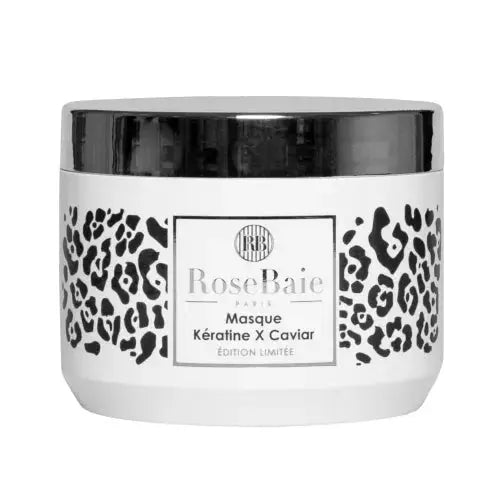 Rosebaie CAVIAR - Masque à la Kératine Edition Limitée, Tous types de Cheveux, 500ml Lariboisière Shop