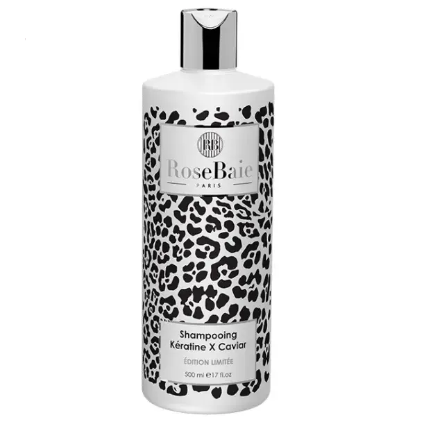 Rosebaie CAVIAR - Shampoing à la Kératine Edition Limitée - Tous Types de Cheveux, 500ml Lariboisière Shop