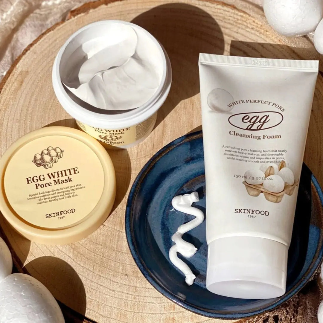 SKINFOOD - Egg white pore Mask - 100g Lariboisière Shop