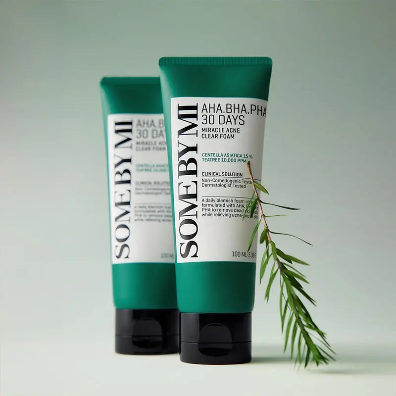 SOME BY MI - AHA,BHA,PHA 30 Days Miracle  - Mousse nettoyante anti-acné Pharmacie Lariboisière Shop