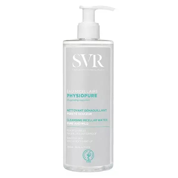 SVR PHYSIOPURE Eau micellaire Nettoyant démaquillant 400ml - Lariboisière Shop
