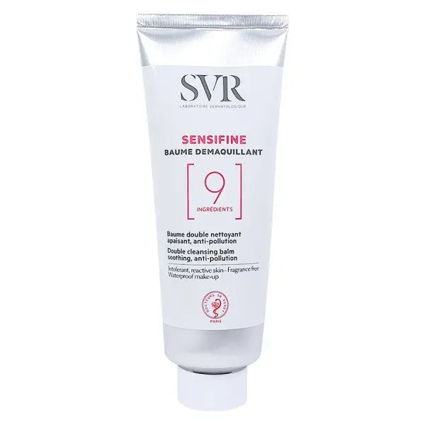 SVR SENSIFINE Baume double nettoyant démaquillant 100g - Lariboisière Shop