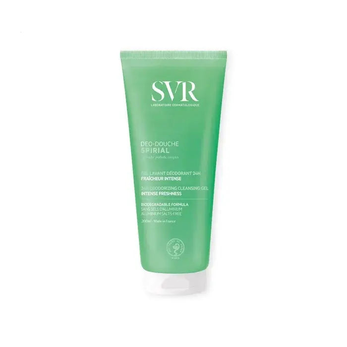 SVR SPIRIAL - Déo-Douche Gel Lavant Déodorant 24h, 200ml Lariboisière Shop