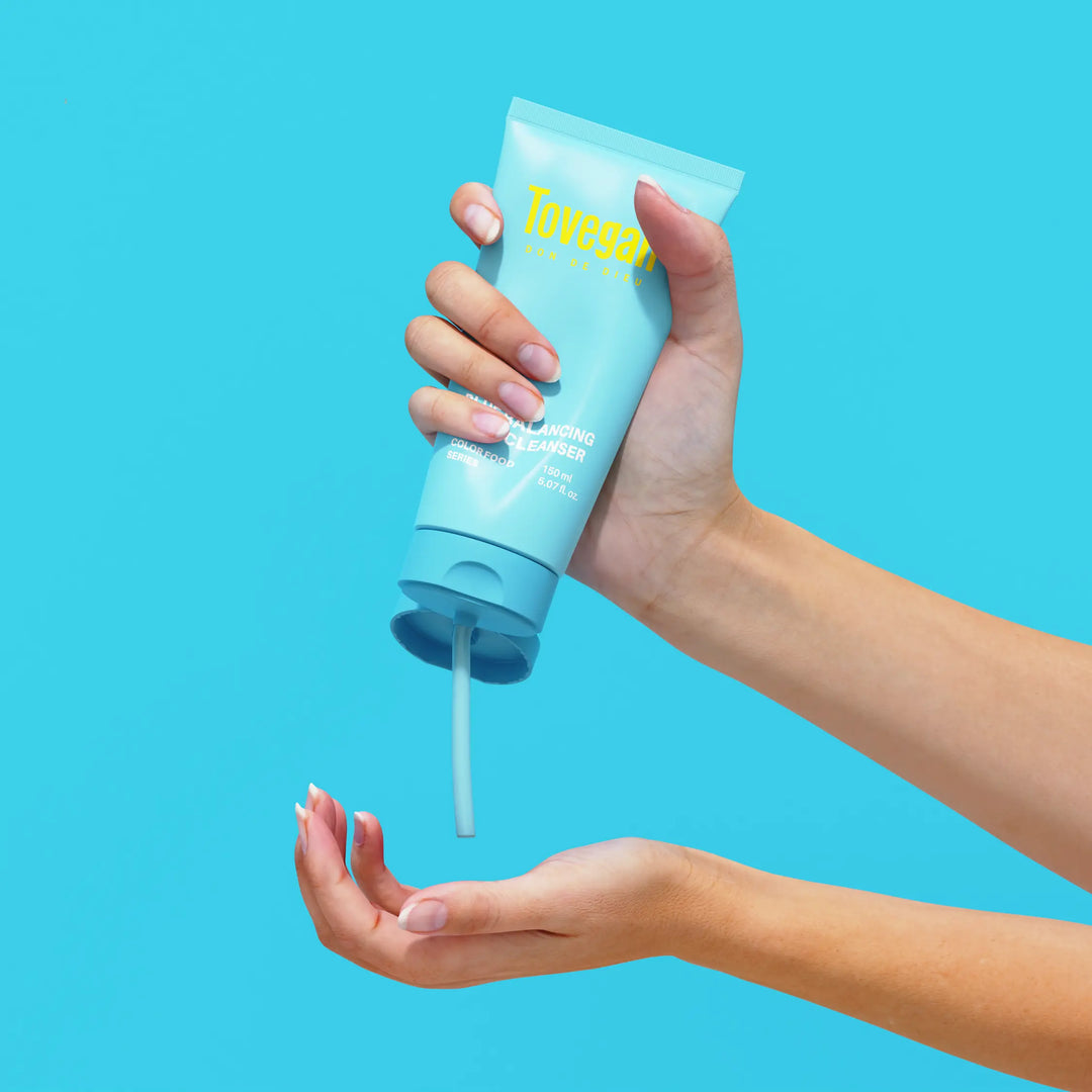 Tovegan - Blue Balancing Foam Cleanser - 150 ml Lariboisière Shop