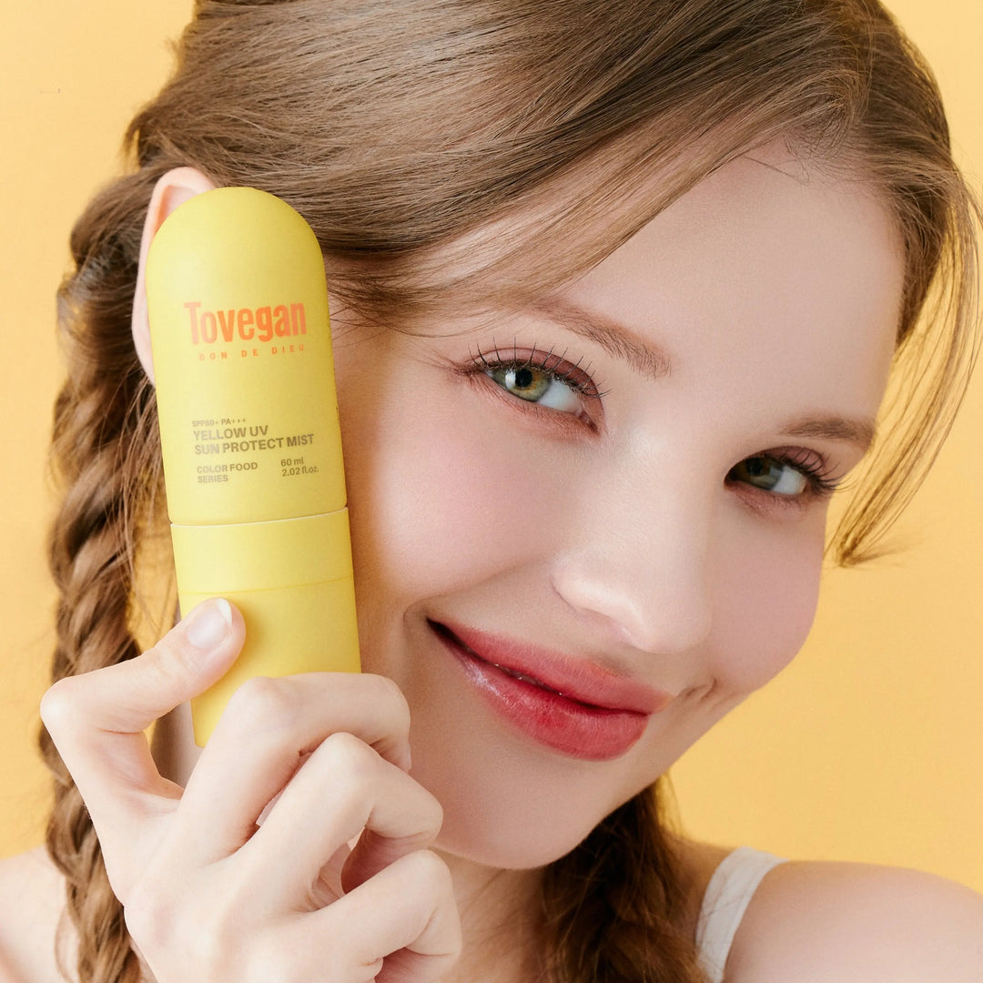 Tovegan - Yellow UV Sun Protect Mist Brume SPF 50+ 60ml Lariboisière Shop