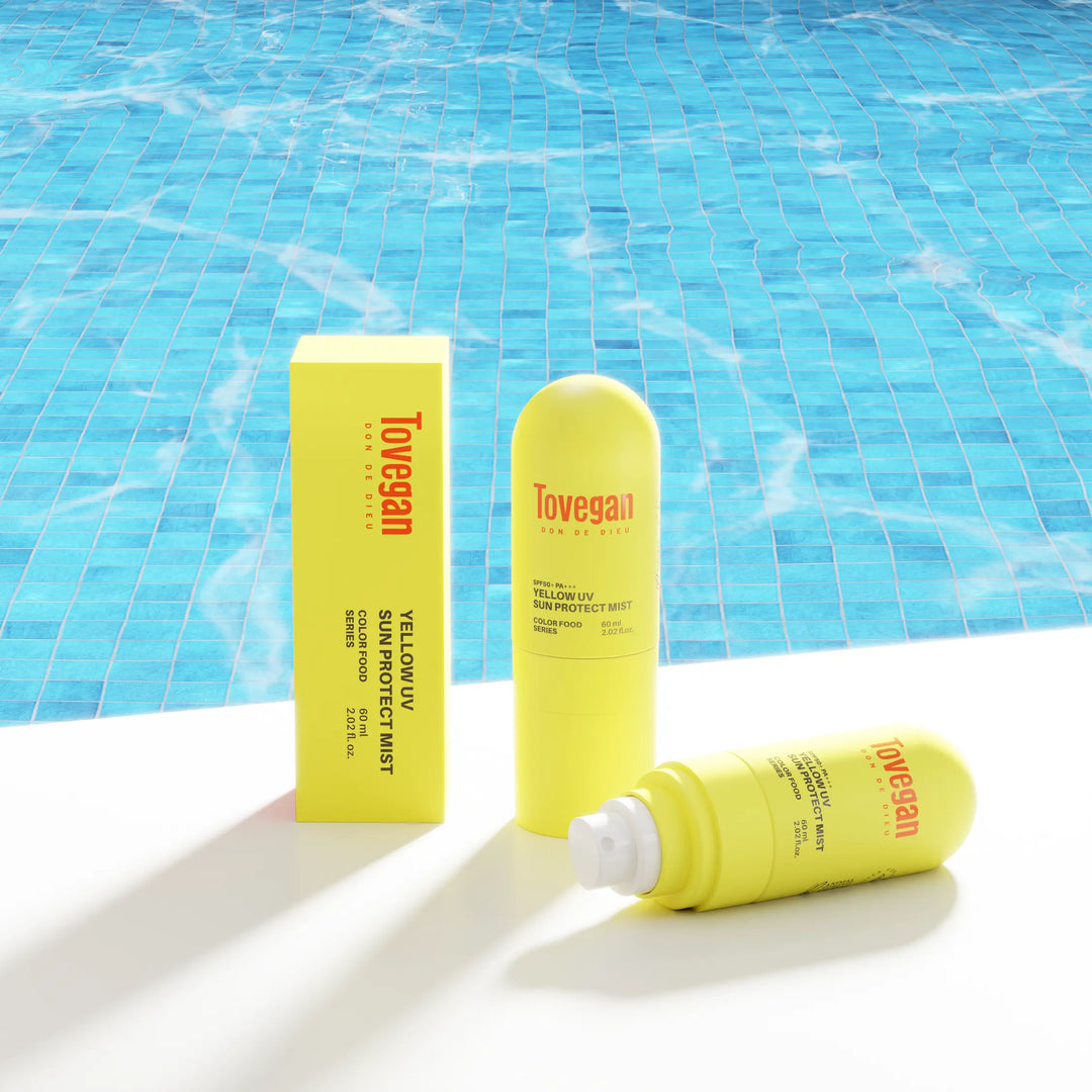 Tovegan - Yellow UV Sun Protect Mist Brume SPF 50+ 60ml Lariboisière Shop