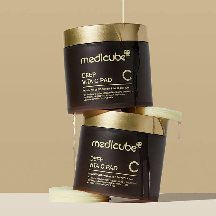 medicube - Deep Vita C Pad - Disques éclaircissant à la vitamine C Pharmacie Lariboisière Shop