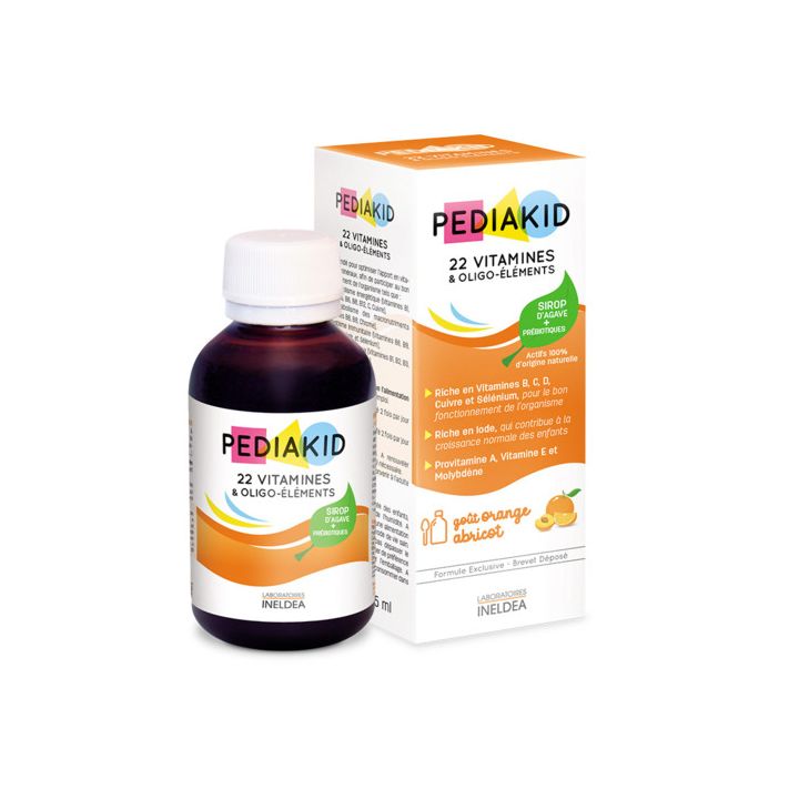PEDIAKID® 22 Vitamines & Oligo-éléments Sirop 125 ml