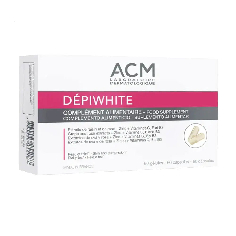 ACM Depiwhite Peau et teint - 60 gélules Lariboisière Shop