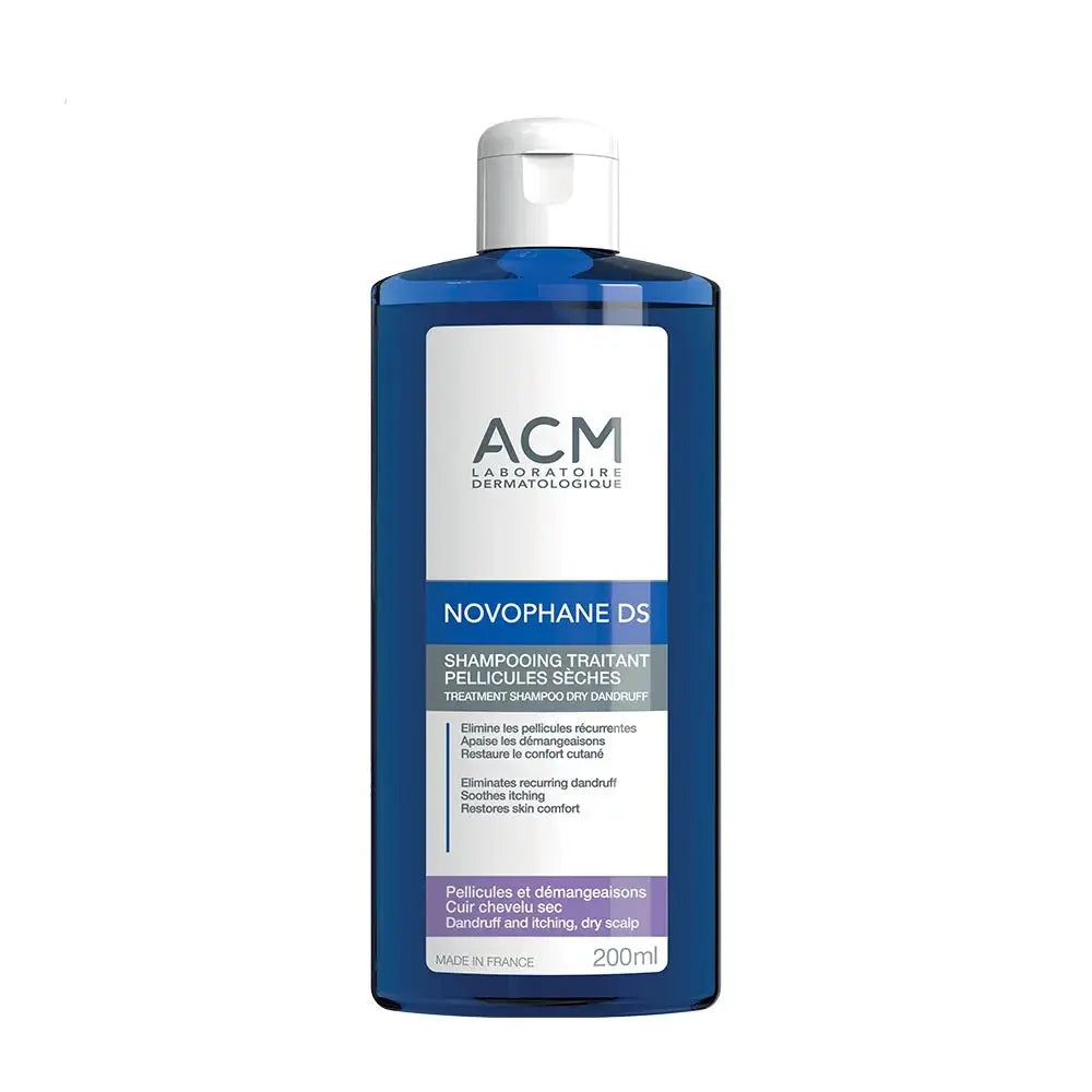 ACM Novophane Ds - Shampoing Traitant Pellicules sèches - 200ml Lariboisière Shop