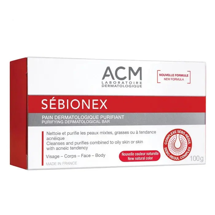 ACM Sébionex - Pain Dermatologique purifiant - 100g Lariboisière Shop