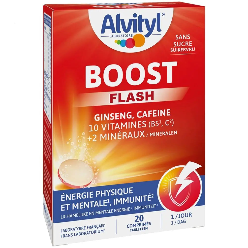 Alvityl Boost effervescent comprimés 20 Lariboisière Shop