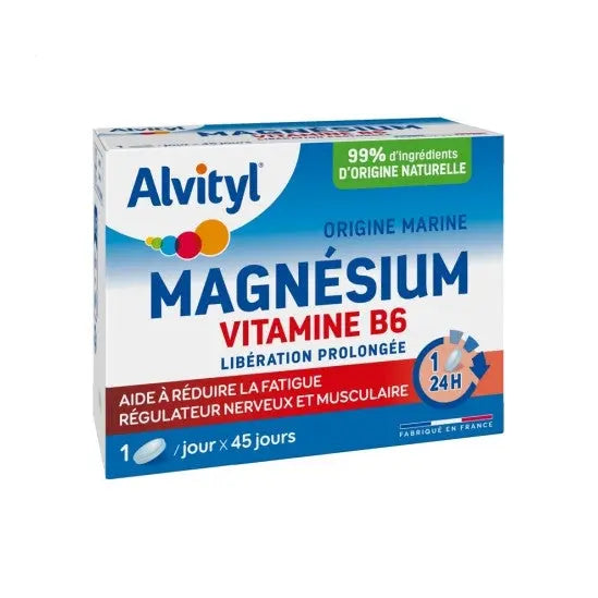 Alvityl Magnésium Vitamine B6 LP est un complément alimentaire Lariboisière Shop