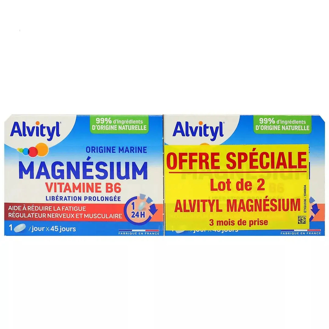 Alvityl Magnésium Vitamine B6 Libération Prolongée Lariboisière Shop