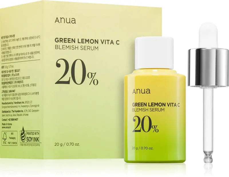 Anua- Green Lemon Vita C blemish serum Lariboisière Shop