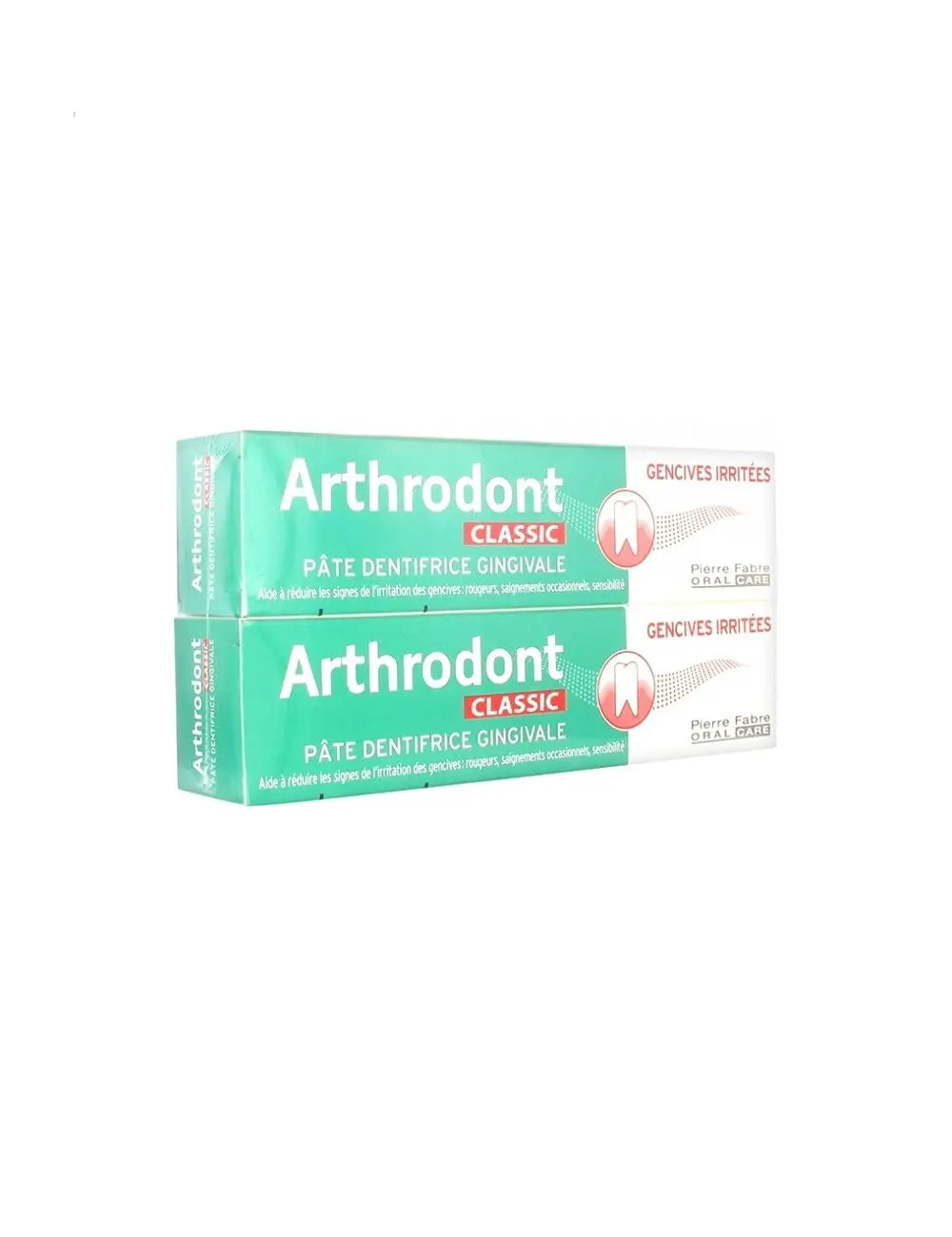 Arthrodont Classic Pâte Dentifrice Gingivale 75 ml x 2 Lariboisière Shop