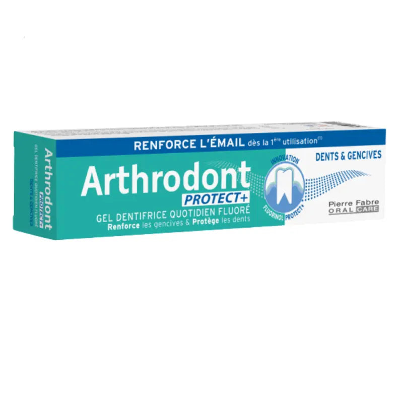 Arthrodont Protect+ Gel Dentifrice Quotidien Fluoré 75 ml Lariboisière Shop
