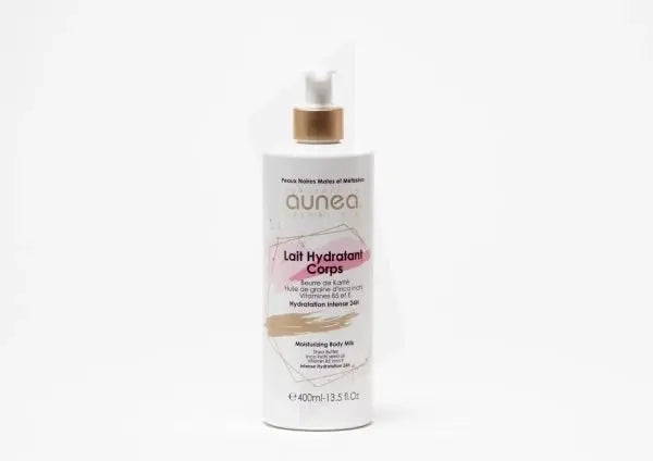 Aunéa Lait Hydratant Corps – Flacon pompe 400 ml Lariboisière Shop