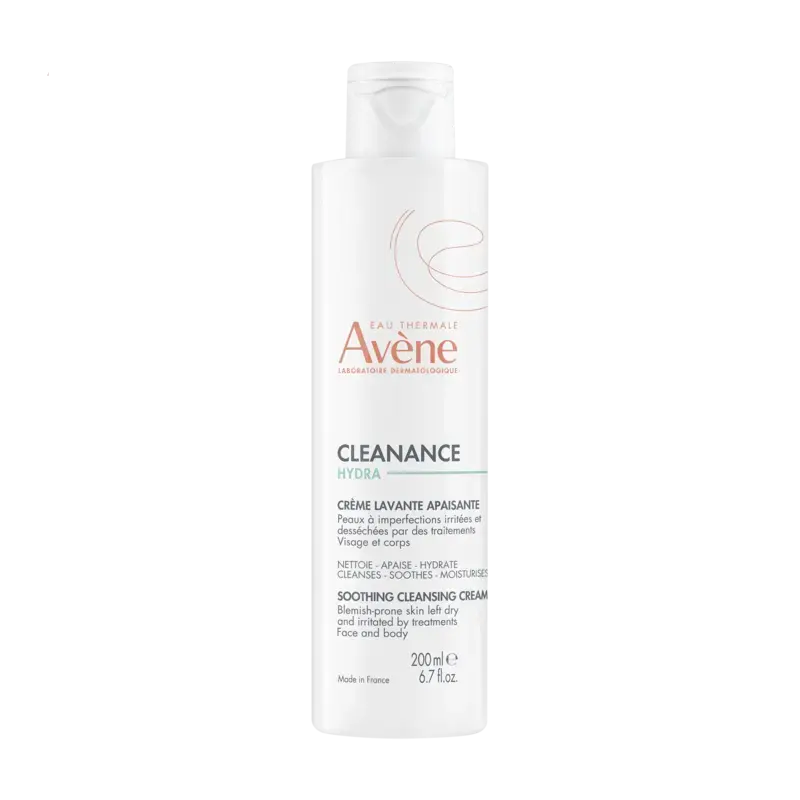 Avene -   Cleanance HYDRA Crème lavante apaisante - 200ml Lariboisière Shop