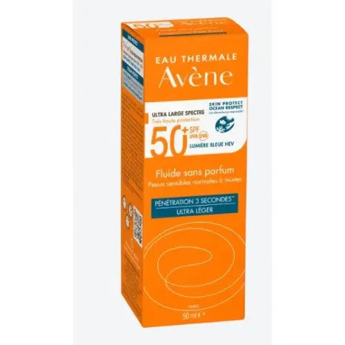 Avène Fluide Solaire SPF50+ Sans Parfum 50 ml Lariboisière Shop
