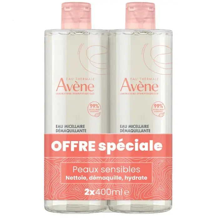 Avene - Lotion Micellaire Toutes Peaux Sensibles - 2x400ml Lariboisière Shop