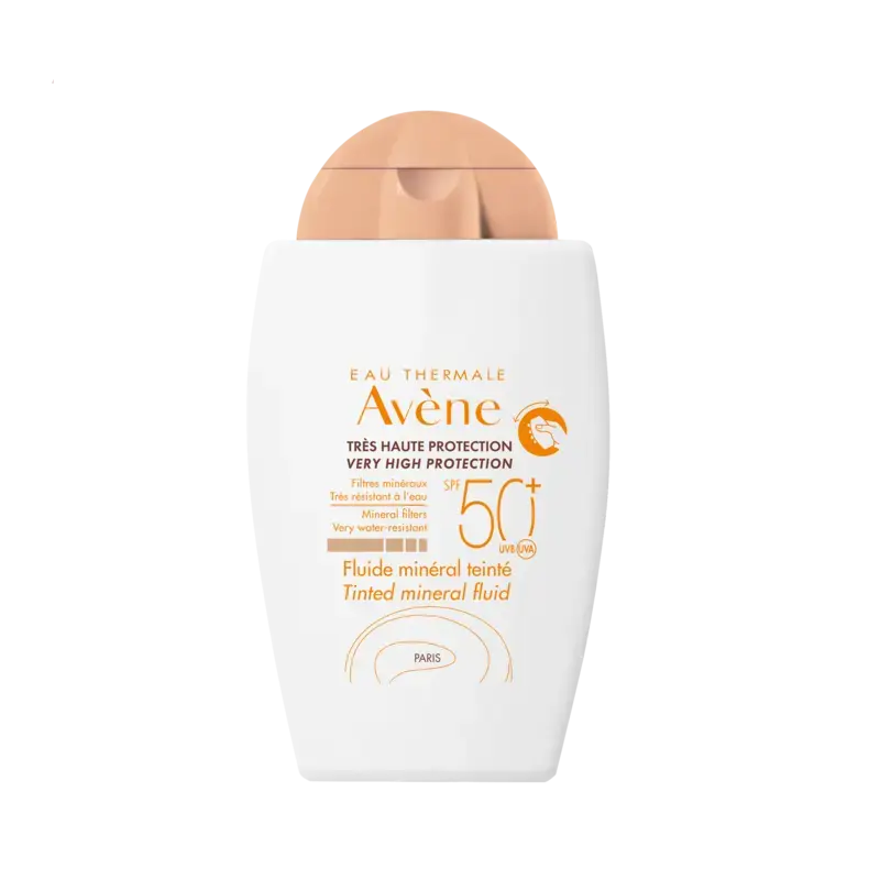 Avene -  Soins Solaires - Peaux intolérantes Fluide minéral teinté SPF 50+ - 40ml Lariboisière Shop