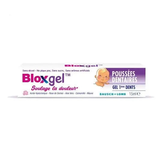 BAUSCH & LOMB - BLOXGEL Poussées Dentaires - 15ml Lariboisière Shop