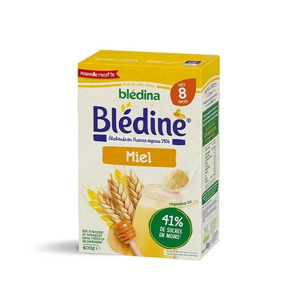 BLEDINE - Céréales Miel - Dès 8 mois 400g Lariboisière Shop