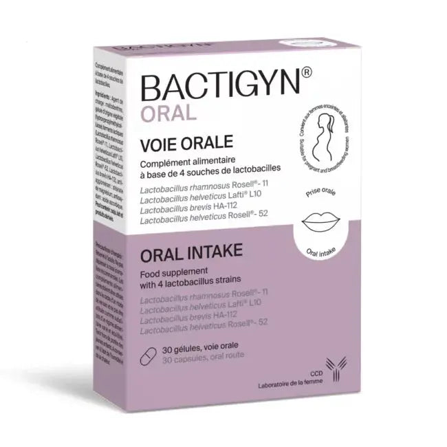 Bactigyn - Oral - Boite de 30 gélules Lariboisière Shop