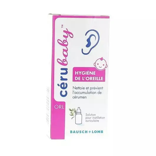 Bausch & Lomb - Cerubaby Solution auriculaire bébé - 15ml Lariboisière Shop