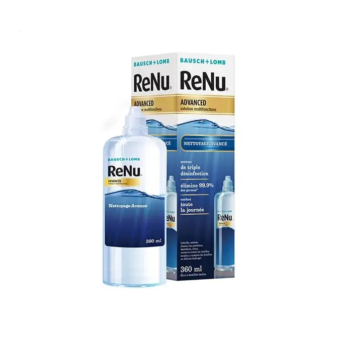 Bausch & Lomb - RENU ADVANCED - Solution Multifonctions Lentilles Souples - 360ml Lariboisière Shop