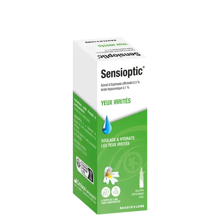 Bausch & Lomb Sensioptic Yeux Irrités - Solution Ophtalmique - 10ml Lariboisière Shop