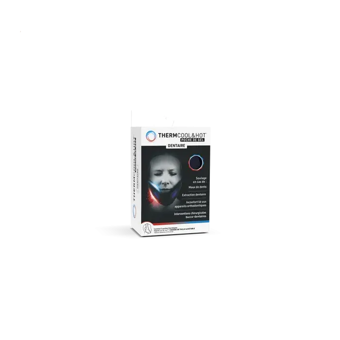 Bausch & Lomb - THERMCOOL DENTAIRE - Poche de Gel pour Douleurs Dentaires - 2 Unités Lariboisière Shop