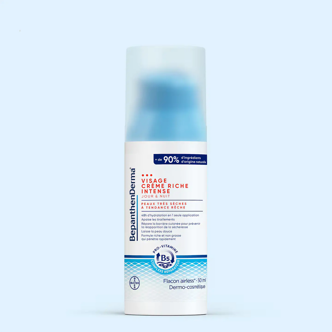 BepanthenDerma® - Crème Riche Intense Visage - 50ml Lariboisière Shop