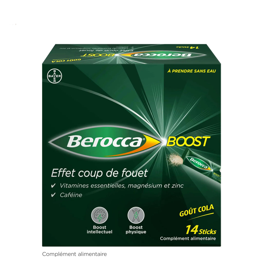 Berocca® - Boost stick - Goût cola - 14 Lariboisière Shop