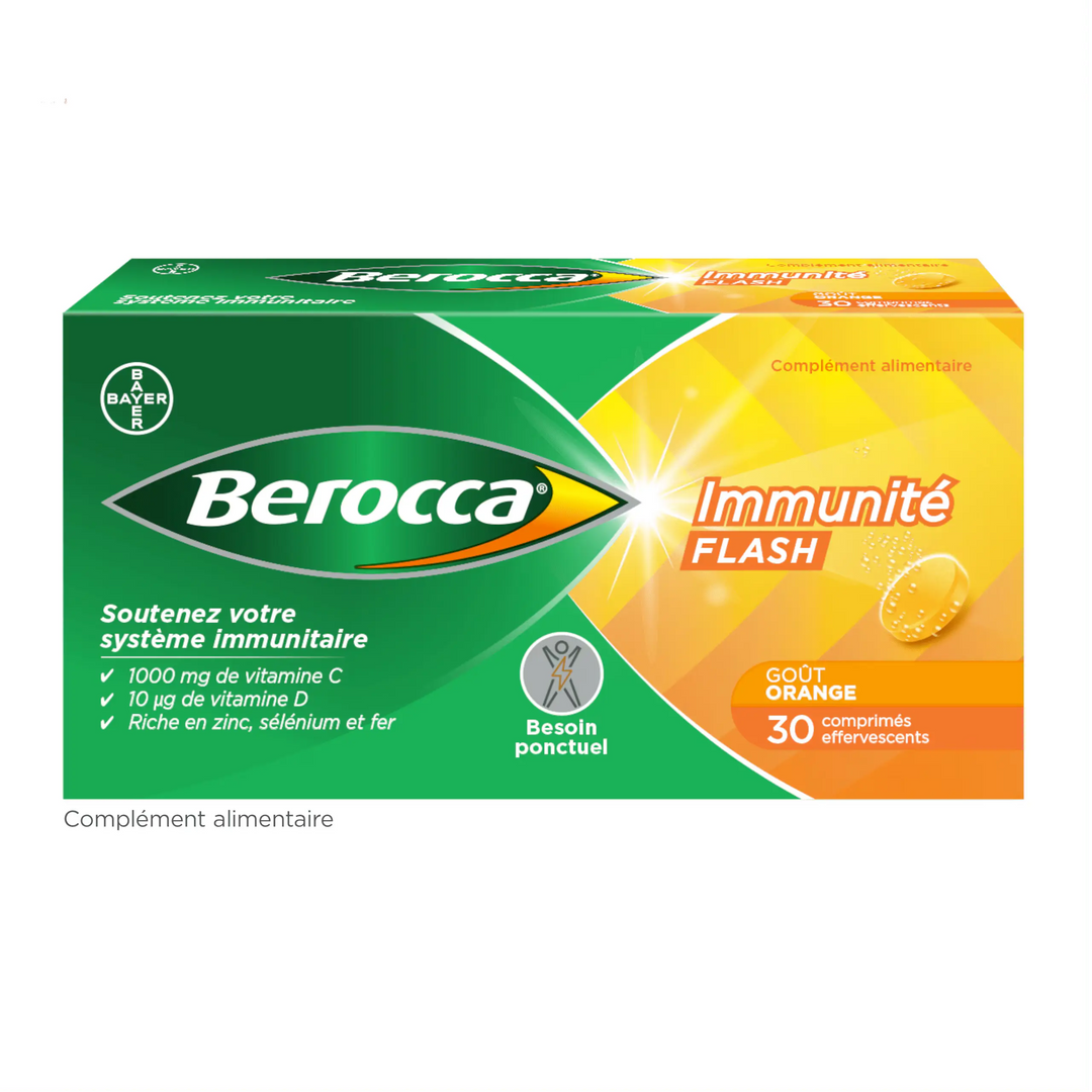 Berocca® - Immunité Flash - 30 Lariboisière Shop