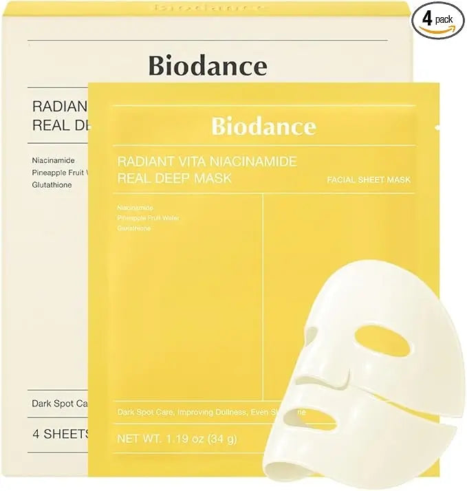 Biodance - Radiant Vita Niacinamide Real Deep Mask Lariboisière Shop