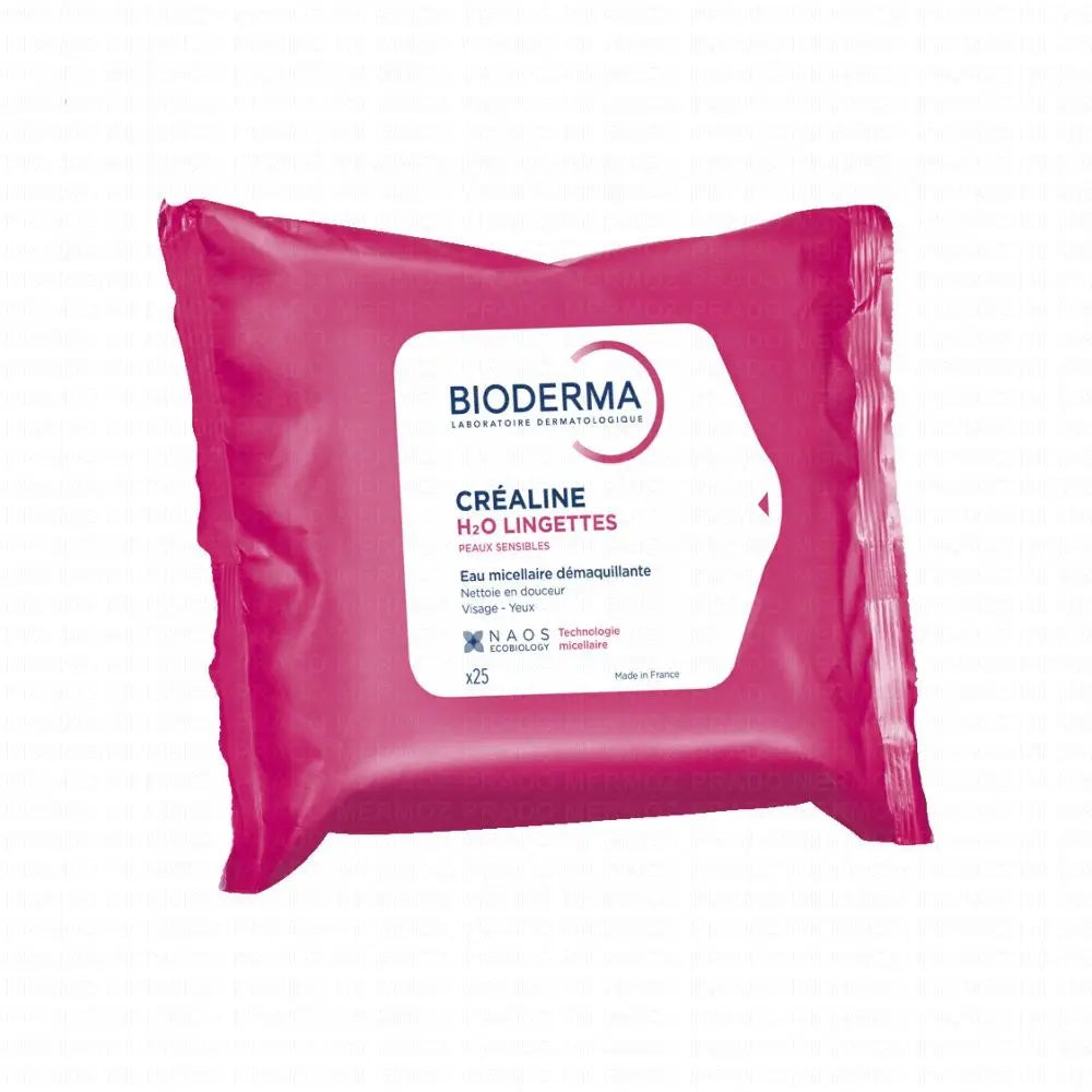 Bioderma Créaline H2O lingettes Lariboisière Shop