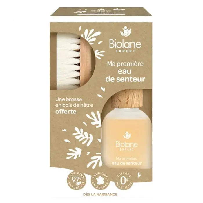 Biolane Coffret Ma Première Eau de Senteur – Eau de Senteur 50 ml + Brosse Lariboisière Shop
