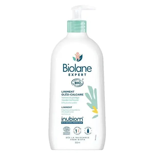 Biolane Liniment Oléo-Calcaire Bio 500 ml Lariboisière Shop