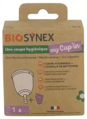 Biosynex - My Cup'in Coupe Hygiénique - Taille 1 Lariboisière Shop