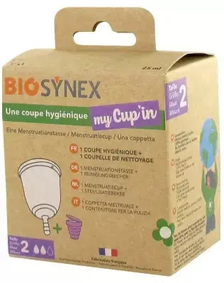 Biosynex - My Cup'in Coupe Hygiénique - Taille 2 Lariboisière Shop