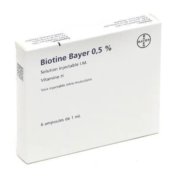 Biotine Bayer 0.5 Bayer Vitamine H - Lariboisière Shop