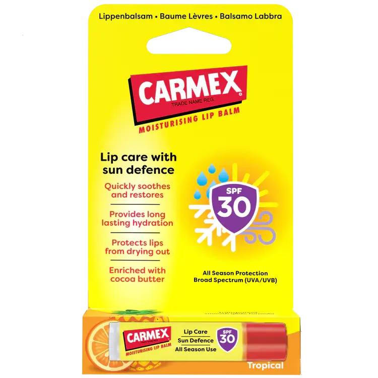 CARMEX - Stick de protection solaire - SPF 30 Tropical Lariboisière Shop