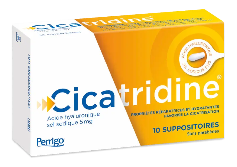 CICATRIDINE - SUPPOSITOIRE - 10 Suppositoires Lariboisière Shop