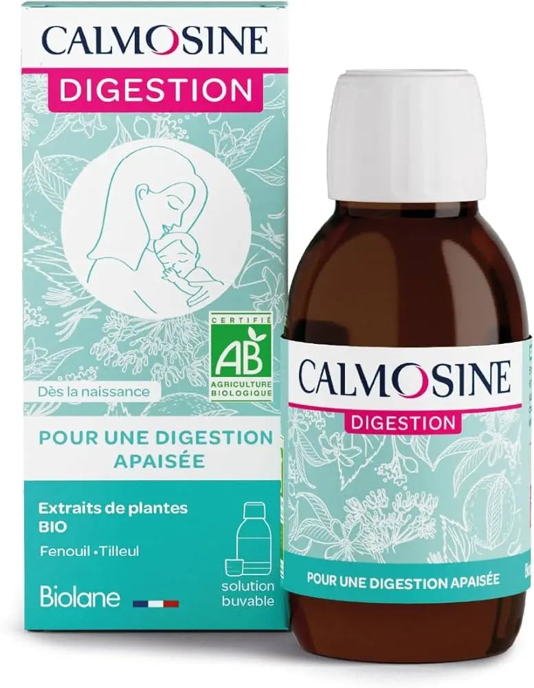 Calmosine Digestion Bébé Bio Flacon 100 ml Lariboisière Shop