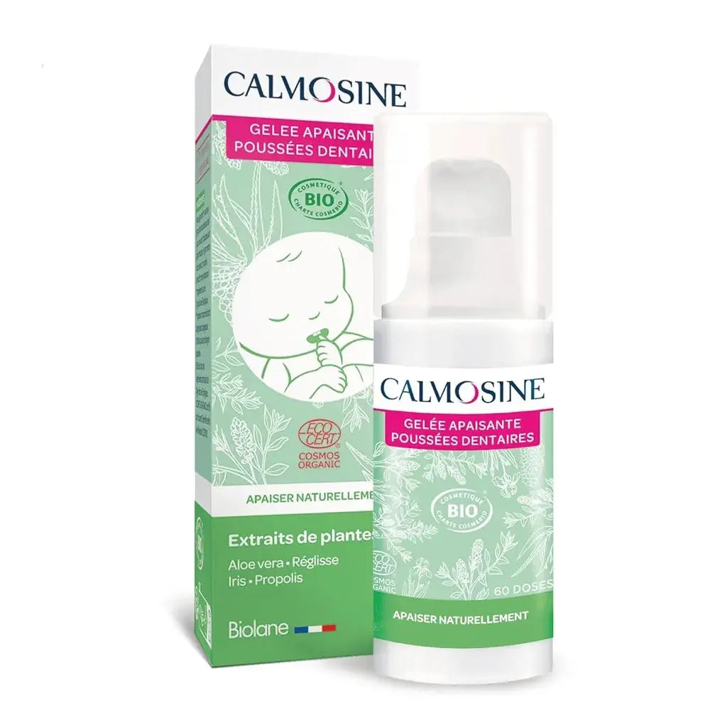 Calmosine Gelée Apaisante Poussées Dentaires Bio 15 ml Lariboisière Shop
