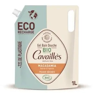 Cavaillès Recharge Gel Bain Douche Huile de Macadamia 1L Lariboisière Shop