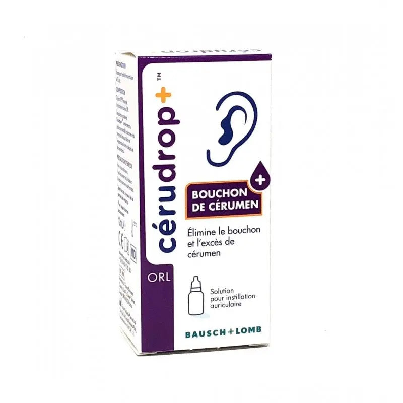 Cérudrop+ Bouchon de Cérumen 12ml Lariboisière Shop