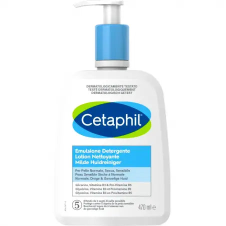Cetaphil - Lotion Nettoyante Peaux Sensibles Sèches - 470ml Lariboisière Shop